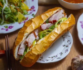 Bánh mì heo quay